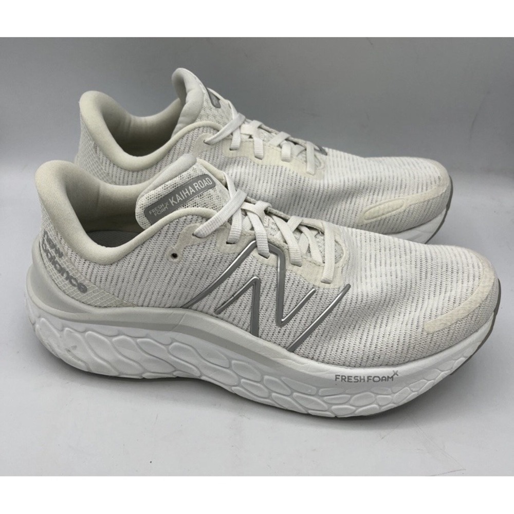 New Balance Fresh Foam X Kaiha Road White Gray Silver WKAIRCW1 Shoes Women's 10